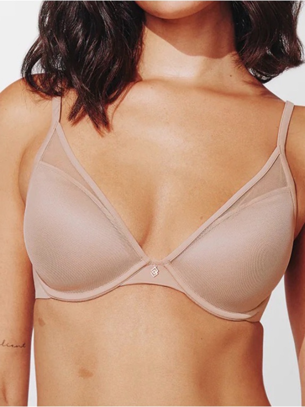 Thirdlove 24/7 Classic Uplift Plunge Bra- Taupe